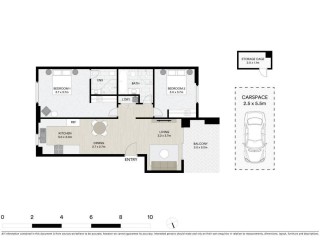 View profile: Modern Apartment with 2 Bathrooms plus Airconditioning!