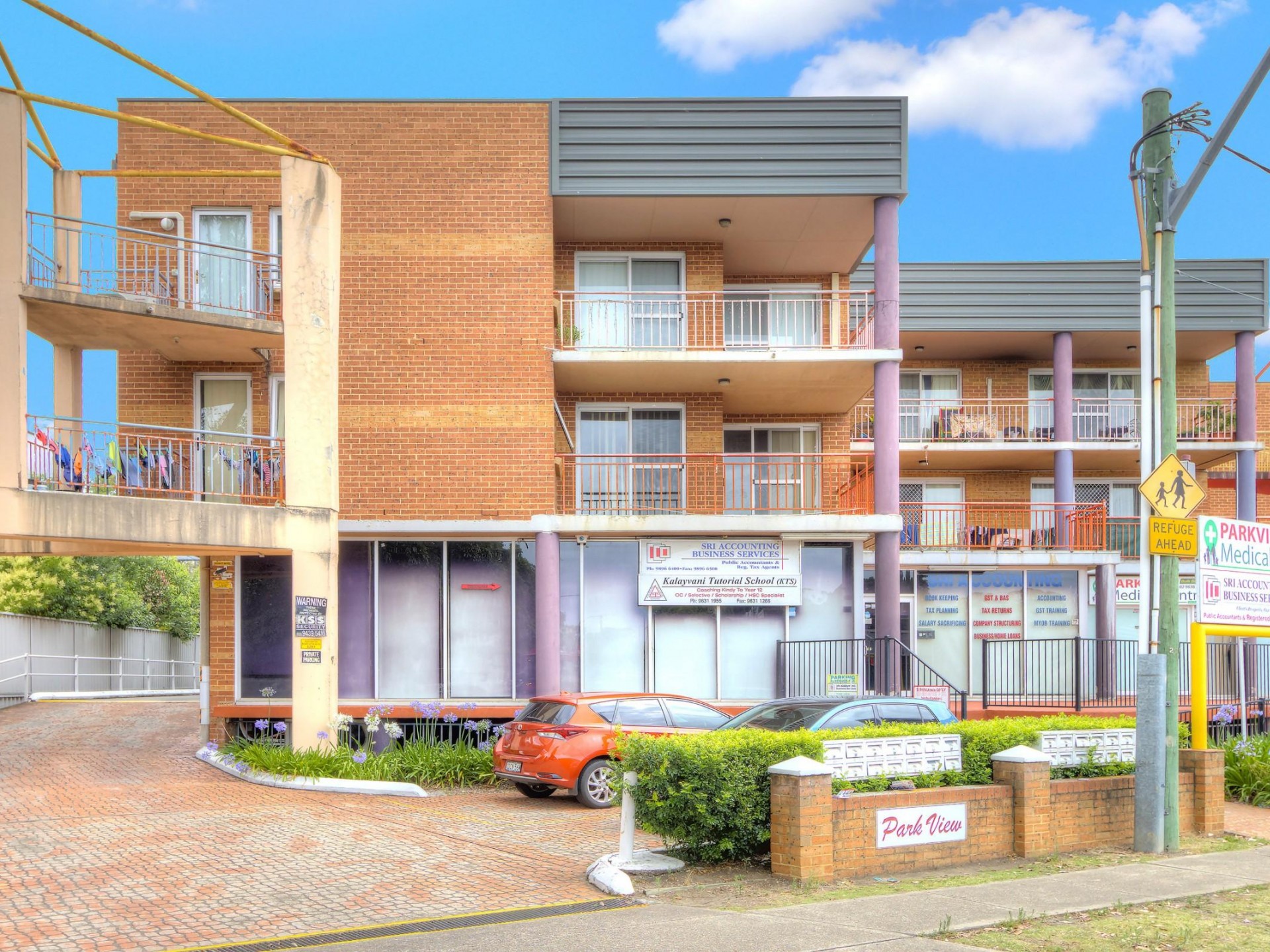 Next to Toongabbie Railway Station